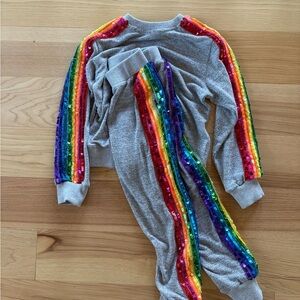 Lola + The Boys Gray Knitwear